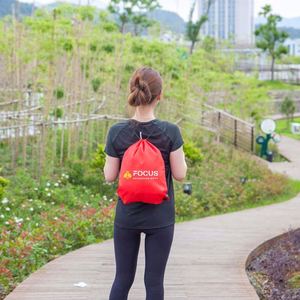 <b>Cheap</b> Classic Digital Printed Multicolor Lightweight Durable Portable 210D Polyester Custom Brand Drawstring School <b>Backpacks</b> - Product Image 6