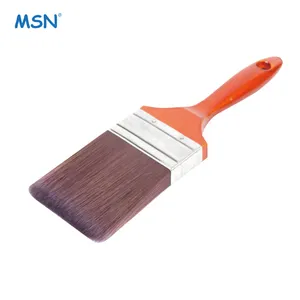 MSN 1208中国廉价质量专业合成长丝木柄，带金属套圈油漆刷