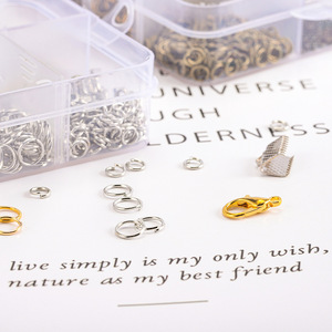 Jewelry DIY Kit <strong>Hardware</strong> Accessories Material Pack Single Loop <strong>Earring</strong> Hook Lobster Clasp Bracelet Necklace Making Hand Tools - Product Image 4
