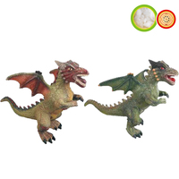 Modelo de dinosaurio Jurásico para niños, simulación de caminar, tiranosaurio, dinosaurio suave de peluche, juguetes educativos
