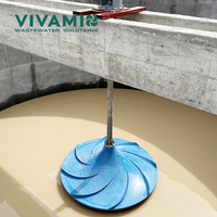 Mélangeur hyperboloïde pour réservoirs de nitrification et de dénitrification Mélangeur submersible pour eaux usées