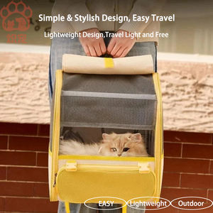 กระเป๋าใส่สัตว์เลี้ยงเป็นมิตรกับสิ่งแวดล้อมทนทานขยายได้ผ่านการรับรองจากสายการบิน - Product Image 3