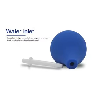 Lavman ampul Anal Douche su çıkış delikleri ile Anal temizleyici kiti Anal Plug tasarım kullanımlık Anti geri akış lavman Douche - Product Image 5