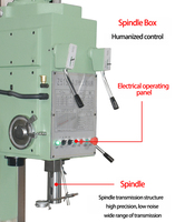 Mesin bor vertikal, mesin bor Diameter 50mm Z5150B, mesin bor vertikal lubang dalam besar