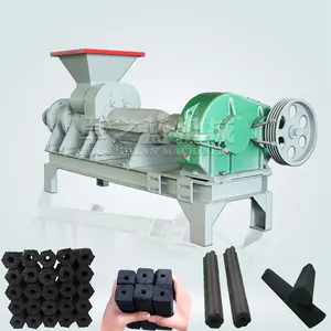 newest factory nickel&aluminum dross shisha extrude screw charcoal coal powder press machine with high standard with good price