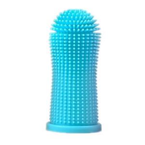 Lussuoso morbido Silicone dito toelettatura dentale strumento efficiente Pet spazzolino da denti per cani e gatti spazzola per la pulizia dei denti - Product Image 6