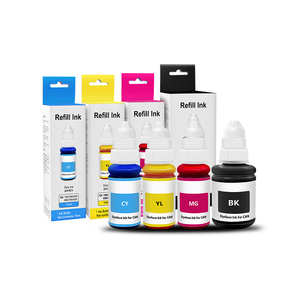 Ocbestjet - <span class=keywords><strong>Tinta</strong></span> de Recarga a Granel GI-41 de 4 Colores para Impresoras <span class=keywords><strong>Canon</strong></span> Pixma 490 G1000 <span class=keywords><strong>G1100</strong></span> G1400 G2400 G3400 G2000 - Product Image 1
