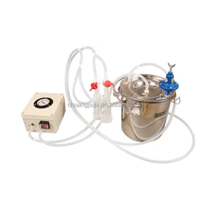 Small Goat Milking Machine with 6L Stainless Steel Bucket