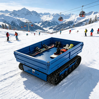 Robot de transport GPS télécommandé en acier, nouveau véhicule de transport à benne basculante, chargeuse sur roues YQ-1200 haute efficacité pour usine de boissons