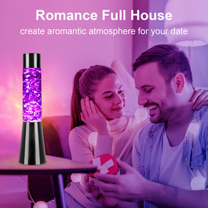 Tianhua marchio personalizzato all'ingrosso razzo LED lampada <span class=keywords><strong>Lava</strong></span> colorato Glitter Base 5V luce da tavolo arcobaleno corpo per scopo decorativo - Product Image 3