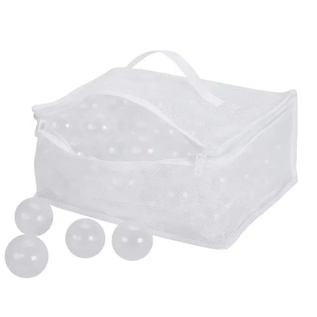 Promotional toy ball eco-friendly soft clear 7cm ball pit balls for decoration,ball pool,playground