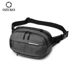 Ozuko 9260 Tactical Inspired Large Fanny Pack Perfect Techwear Accessories Bag For Men With Multiple Pockets