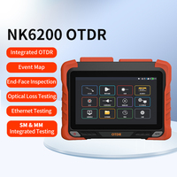 OTDR SM/MM NK6200 Optik Zaman Alanı Reflektometresi Çok Fonksiyonlu Otdr FTTH Kablo Arıza ve Kırılma Tespit Cihazı