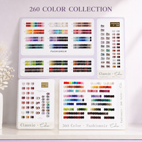 BelloGel Timeless Treasure Box, style français, 260 couleurs, ensemble de vernis gel UV 12 ml en flacon pour usage professionnel en salon et fourniture OEM