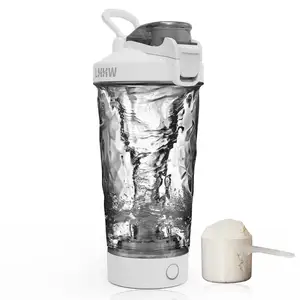 Bottiglia di shaker proteico per palestra, bottiglie di shaker, agitatore elettrico in plastica, bottiglia d'acqua sportiva, blink