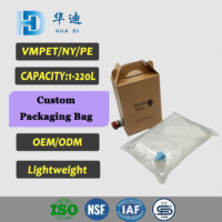 Sac en boîte personnalisé haute performance de 1L, 3L, 5L, 10L, 20L avec bec verseur pour un versement précis des liquides et des huiles, sac en boîte pour vin