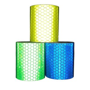 <span class=keywords><strong>Cinta</strong></span> Adhesiva Reflectante Blanca para <span class=keywords><strong>Bicicleta</strong></span>, con Diseño de Cuadrícula, para Advertencia y Contorno, Rollo de 5cm X <span class=keywords><strong>3m</strong></span> - Product Image 3