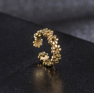 New Design Flower Gold Plated <strong>Toe</strong> <strong>Rings</strong> Indian <strong>Toe</strong> <strong>Rings</strong> for Ladies - Product Image 5
