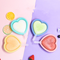 KK75 moule à glace en silicone pour bonbons à la crème glacée avec couvercle plateau de moule à glace en silicone Popsicle plateau de moule à crème glacée fait maison