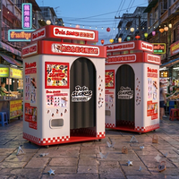 Cabina de Fotos Instantáneas Interactiva DOLA, Impresión Automatizada de Autoservicio, Compatibilidad con Múltiples Dispositivos, Alto Tráfico de Visitantes