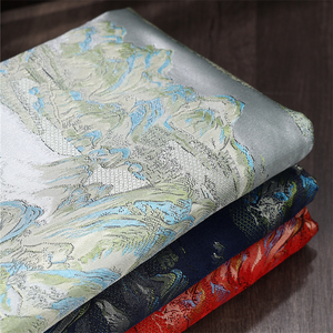 <span class=keywords><strong>Tissu</strong></span> Jacquard haut de gamme 100% Polyester Style chinois <span class=keywords><strong>peinture</strong></span> de paysage <span class=keywords><strong>pour</strong></span> coussins de <span class=keywords><strong>canapé</strong></span> coussins de siège vêtements décoratifs - Product Image 4