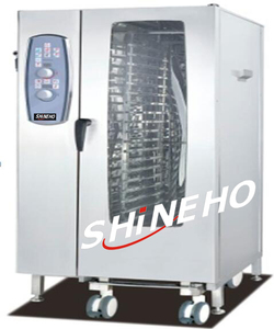 <span class=keywords><strong>Horno</strong></span> Combinado Profesional <span class=keywords><strong>de</strong></span> <span class=keywords><strong>10</strong></span> <span class=keywords><strong>Bandejas</strong></span> con Certificación CE, <span class=keywords><strong>Horno</strong></span> Combinado <span class=keywords><strong>de</strong></span> Circulación <span class=keywords><strong>de</strong></span> Aire Caliente para Pan y Carne - Product Image 2