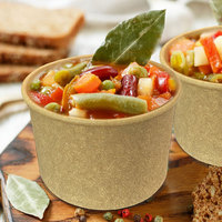 Bols à salade en papier de bambou, 1000ml, biodégradables, avec couvercle transparent en PET, pour emporter des plats