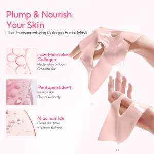 LANBENA Nouveauté Masque Visage Nourrissant au Collagène Éclaircissant Anti-Âge Soutien OEM - Product Image 4