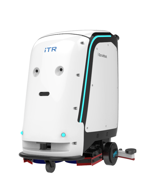 Automatic Intelligent Wet and Dry Cleaning Robots Identification Floor Robot