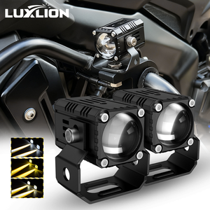 LUXLION 12V 50W 5000LM Phares de <span class=keywords><strong>moto</strong></span> LED Phare stroboscopique <span class=keywords><strong>Mini</strong></span> feux de route Feux de travail Feux antibrouillard Ampoule pour voiture camion SUV - Product Image 6