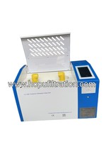 Medidor de Voltaje de Ruptura (BDV) para Aceite de Transformador Hopu HJT con Pantalla LCD a Color, 100KV, ASTM D877, Modelo de Suelo, 200W, AC220V