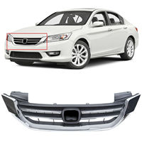 Pièces automobiles en gros, pare-chocs avant OEM, calandre supérieure, calandre de radiateur pour Honda Accord berline 2013 2014 2015