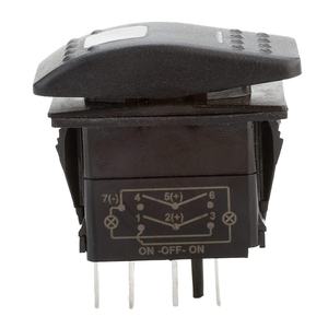 वाटरप्रूफ रॉकर स्विच टॉगल ऑन-ऑन 12 वी/20a 24v/10a 7pddt लाल एलईडी लाइट, जिसमें समुद्री नाव कार के लिए जम्पर तार लगाए गए हैं। - Product Image 5