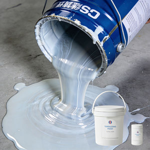 Pintura Epóxica Moderna de Alta Durabilidad con Arena de Color, Revestimiento Ecológico para Pisos de Muebles, para Almacenes Industriales, Garajes y Fábricas - Product Image 3