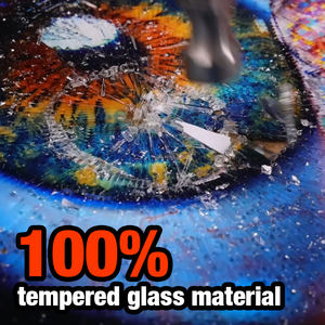 ศิลปะผนังกระจกนกพิราบสีขาวแบบกำหนดเอง-ดีไซน์ดอกไม้ธรรมชาติที่ทันสมัยสำหรับตกแต่งบ้าน - Product Image 6