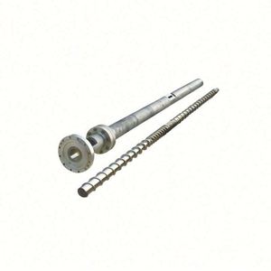 Baril de vis simple pour machine de fabrication de granulés plastiques, haute efficacité, économie d'énergie, longue durée de vie, vente directe usine - Product Image 1