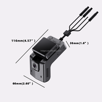 Cámara para Vehículo HST AT603 con 2 Cámaras, GPS, 4G LTE, GPRS, Montaje en Parabrisas, Antichoque, Advertencia de Exceso de Velocidad, Compatible con PC, 1 Año de Garantía