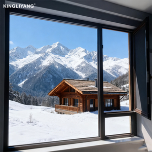 หน้าต่างอลูมิเนียมอัลลอยด์แบบฝรั่งเศส กระจกนิรภัยสามชั้น ดีไซน์<span class=keywords><strong>บาน</strong></span>เกล็ดแบบคงที่ กันเสียง เหมาะสำหรับห้องน้ำ โรงแรม ออกแบบกราฟิก - Product Image 3