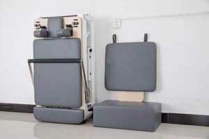 <span class=keywords><strong>Lit</strong></span> de démarrage pliable et réglable en aluminium MJD W40 - Durable et portable pour studio de Pilates, emballage en boîte en bois, garantie 5 ans - Product Image 3