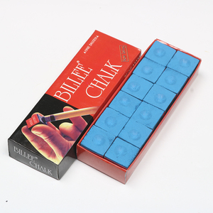 Nhà Máy Bán Buôn Tùy Chỉnh Cao Cấp 12Pcs Hộp Lớn Billiard Snooker Hồ Bơi <span class=keywords><strong>Cue</strong></span> Phấn - Product Image 2