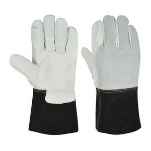 Gants de travail stériles noirs et blancs haute visibilité de 11 oz et 10 pouces pour la vente en gros, gants de sécurité polyvalents pour ébénistes canadiens - Product Image 1