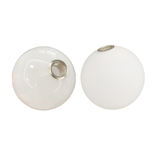 Mouth Blown Opal Glass Milk White G9 Ball Glass Lamp <strong>Shade</strong> 100mm 120mm <strong>Small</strong> Glass Sphere Globe <strong>Light</strong> Cover for Home Chandelier - Product Image 1