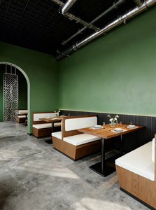 Mesas y Sillas de Estilo Wabi-Sabi para Uso Comercial en Panaderías, Restaurantes, Pubs, Restaurantes de Hot-Pot, Sillas de Sofá para Cabinas - Product Image 3