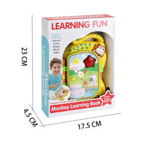 FiveStar Jouets électriques interactifs Livres sonores musicaux pour l'apprentissage précoce des enfants <span class=keywords><strong>Ebook</strong></span> éducatif en matière plastique - Product Image 5