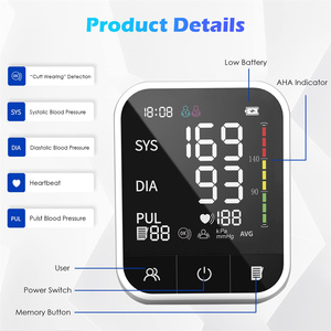 Tensiómetro Portátil, Monitor de Presión Arterial de Brazo con Bluetooth, Esfigmomanómetro - Product Image 5