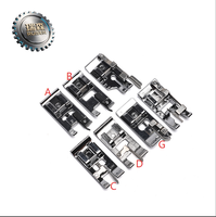 Pied presseur pour machine à coudre surjeteuse - Compatible avec toutes les machines à coudre à tige basse à fixation rapide Singer, Brother, Babylock, Euro-Pro, Janome