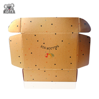 Boîte en papier Kraft de luxe, couleur personnalisée, 50 pièces