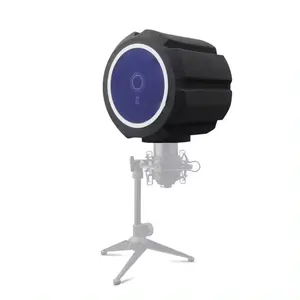 Profesyonel mikrofon izolasyon kalkan siyah kutu EVA ses paketleme renk özelliği malzeme kökeni köpük tipi kaliteli GUA