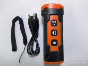 Adjustable 3 Mode Ultrasonic Bark Control Device Orange Dog Barking Stopper Propeller Pet Deterrent Dog Training Behavior