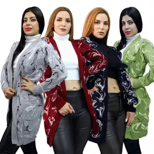 M4019 Meilleurs vêtements Coupe-vent Manteaux pour femmes Tops de créateur Pull tricoté d'hiver Vestes d'extérieur pour filles Vêtements de mode